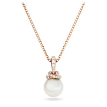 Load image into Gallery viewer, Originally pendant White, Rose gold-tone plated