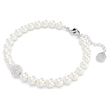 Load image into Gallery viewer, Remix Collection strand White, Rhodium plated