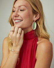 Load image into Gallery viewer, Elaina Rose Gold Adjustable Chain Bracelet in Iridescent Drusy