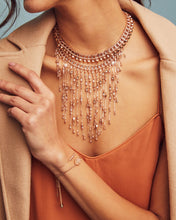 Load image into Gallery viewer, Elaina Gold Adjustable Chain Bracelet in Iridescent Drusy