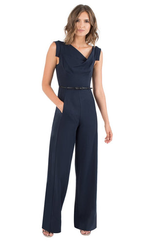 Black Halo Jackie O Jumpsuit  - Eclipse