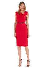 Load image into Gallery viewer, Black Halo Classic Jackie O Dress - Red