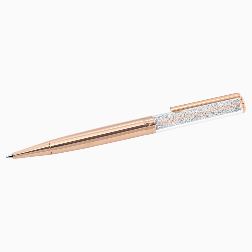 CRYSTALLINE BALLPOINT PEN, ROSE GOLD PLATED