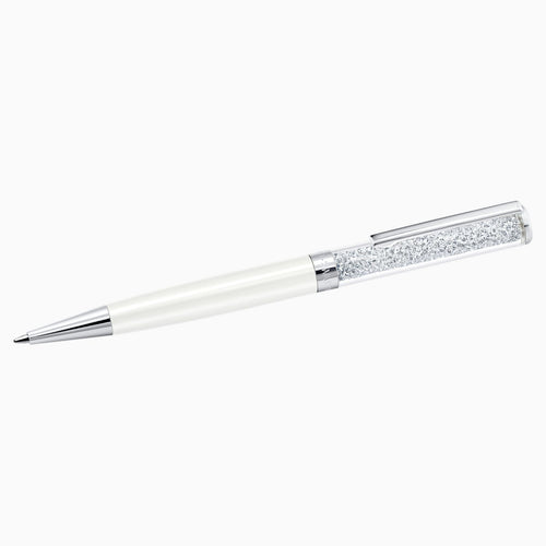 CRYSTALLINE BALLPOINT PEN, WHITE