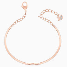 Load image into Gallery viewer, NORTH BRACELET, WHITE, ROSE-GOLD TONE PLATED