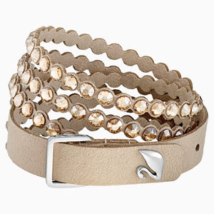 SWAROVSKI POWER COLLECTION BRACELET, BEIGE