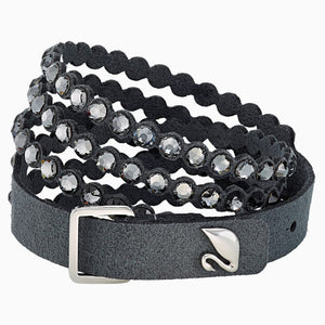 SWAROVSKI POWER COLLECTION BRACELET, DARK GRAY