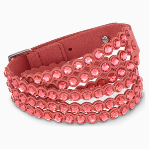 SWAROVSKI POWER COLLECTION BRACELET, LIGHT RED