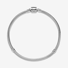 Load image into Gallery viewer, Pandora Moments Barrel Clasp Snake Chain Bracelet