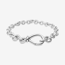 Load image into Gallery viewer, Chunky Infinity Knot Chain Bracelet