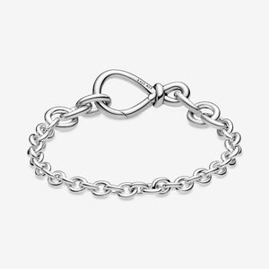 Chunky Infinity Knot Chain Bracelet