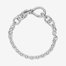 Load image into Gallery viewer, Chunky Infinity Knot Chain Bracelet