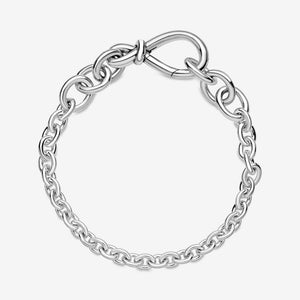 Chunky Infinity Knot Chain Bracelet