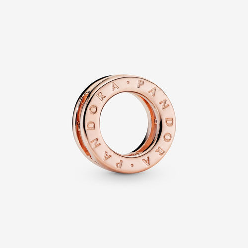 Pandora Logo Circle Clip Charm