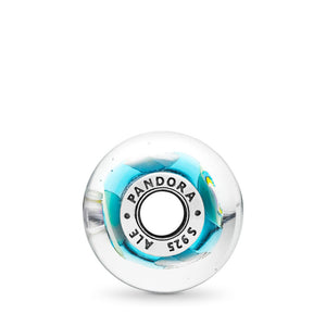 Pandora Iridescent Rainbow Charm, Murano Glass