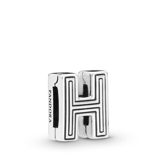 Pandora Reflexions Letter H Clip Charm