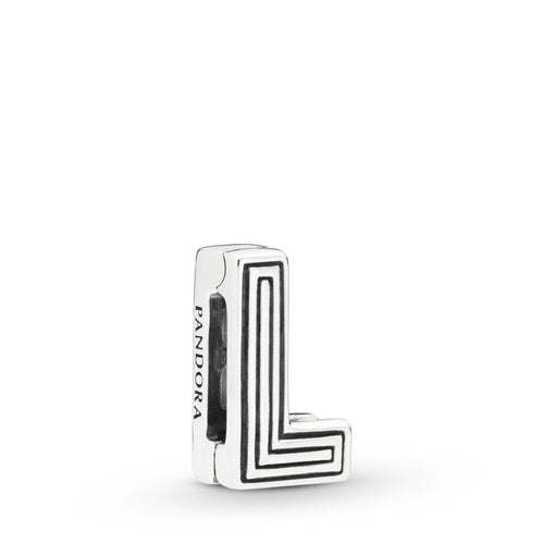 Pandora Reflexions Letter L Clip Charm