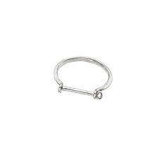 Load image into Gallery viewer, UNOde50 SHACKLED Bracelet - Silver