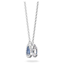 Load image into Gallery viewer, Millenia necklace Blue, Rhodium plated