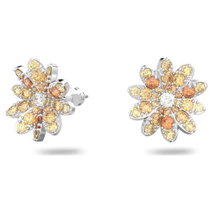 Eternal Flower stud earrings Flower, Multicolored, Mixed metal finish