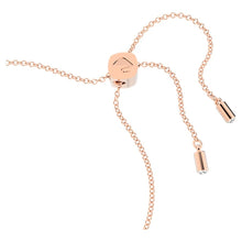 Load image into Gallery viewer, Lilia bracelet Butterfly, White, Rose gold-tone plated