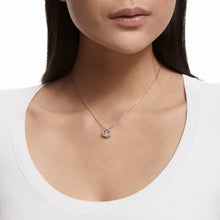 Load image into Gallery viewer, Millenia necklace White, Rose gold-tone plated