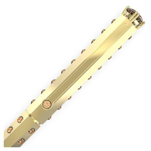 Ballpoint pen Statement, Yellow, Gold-tone plated