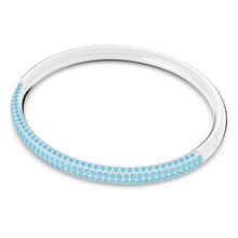 Load image into Gallery viewer, Stone bangle Blue, Stainless Steel