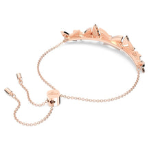 Load image into Gallery viewer, Lilia bracelet Butterfly, White, Rose gold-tone plated