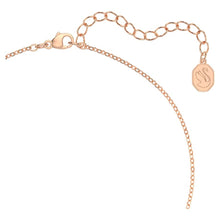 Load image into Gallery viewer, Millenia necklace White, Rose gold-tone plated