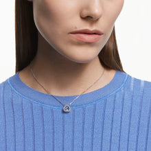 Load image into Gallery viewer, Millenia necklace Blue, Rhodium plated