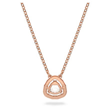 Load image into Gallery viewer, Millenia necklace White, Rose gold-tone plated