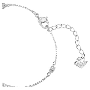 Sunshine bracelet Pink, Rhodium plated