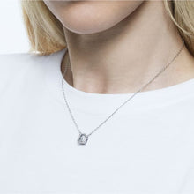 Load image into Gallery viewer, Swarovski Millenia necklace Square Swarovski Zirconia, White