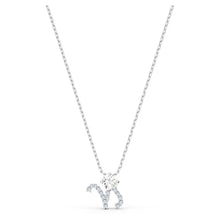 Load image into Gallery viewer, Swarovski Zodiac II Pendant, Capricorn, White, Mixed metal finish