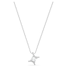 Load image into Gallery viewer, Swarovski Zodiac II Pendant, Gemini, White, Mixed metal finish