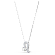 Load image into Gallery viewer, Swarovski Zodiac II Pendant, Leo, White, Mixed metal finish